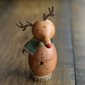 Little Dash reindeer gourd at Meadowbrooke Gourds