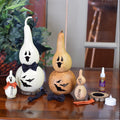 Ghost gourd kit finished and unfinished