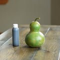 Dye bottle and small dyed gourd
