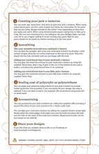 Jack o lantern gourd kit instructions