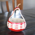 Woven gourd basket  at Meadowbrooke Gourds