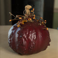 Textured pumpkin gourd  at Meadowbrooke Gourds