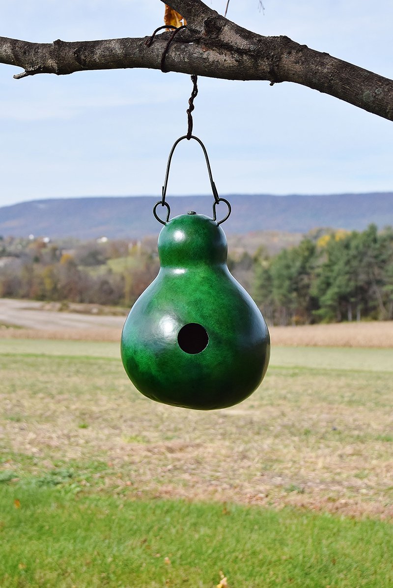 Gourd birdhouse