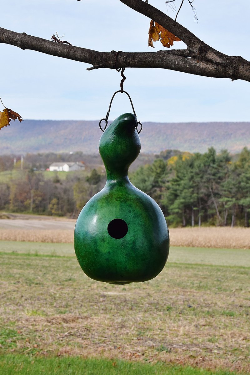 Gourd birdhouse