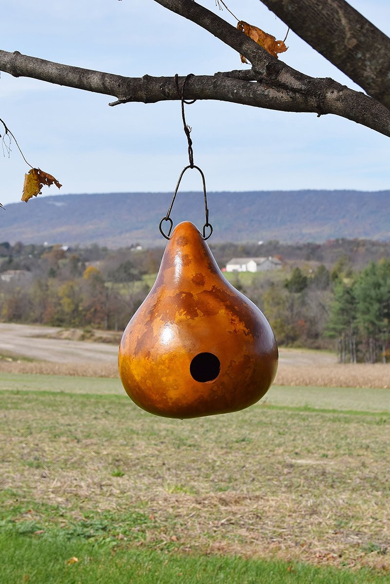 Gourd birdhouse