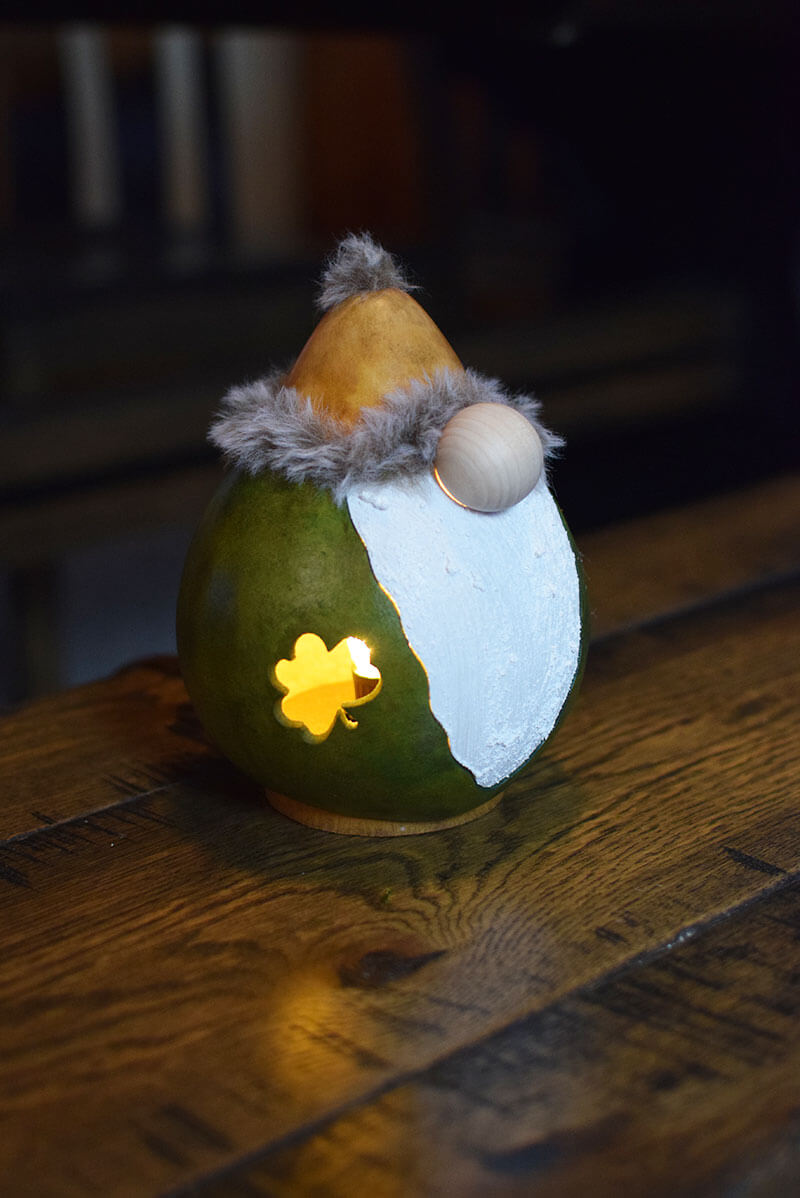 Saint Patrick's Day - Small Lit Gnome