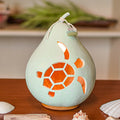 Lit Sea Turtle gourd 