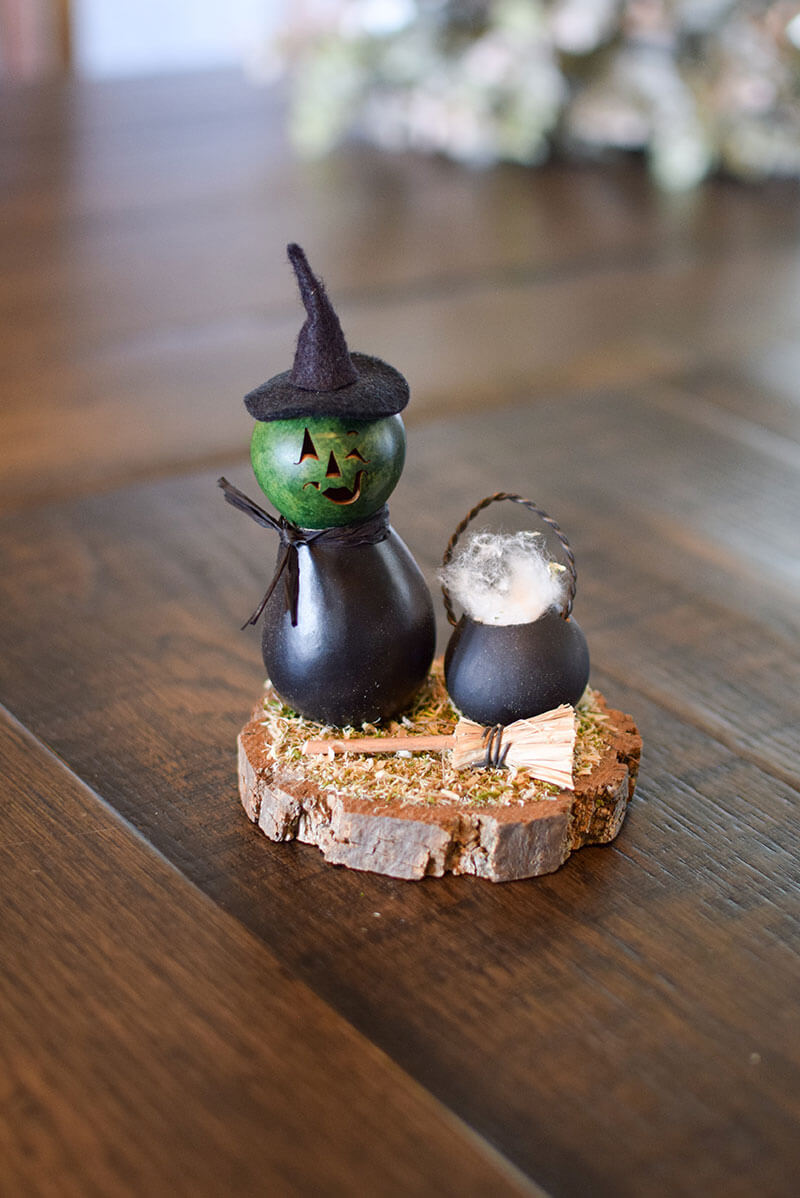 Little witch gourd scene