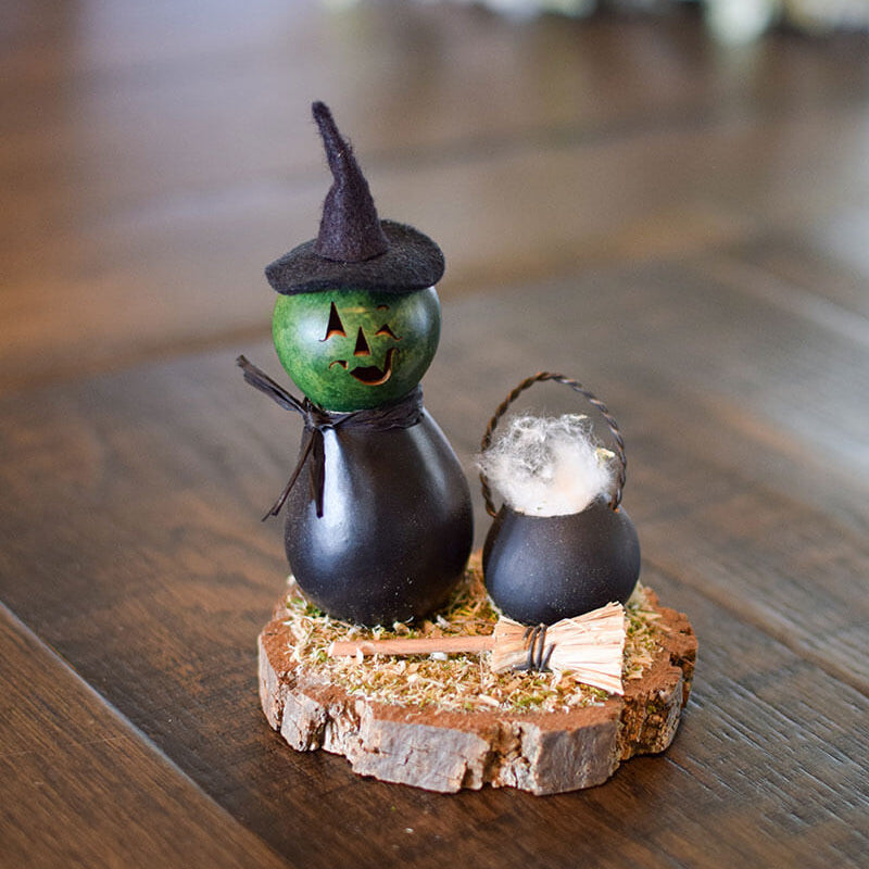 Little witch gourd scene