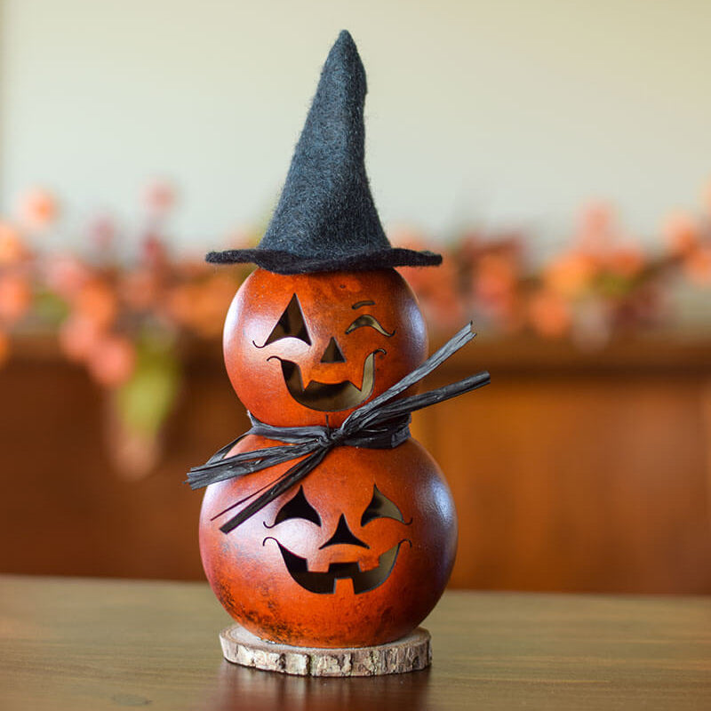 Witch gourd at Meadowbrooke Gourds