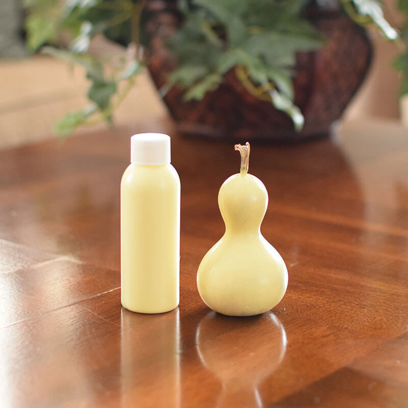 Paint bottle and gourd
