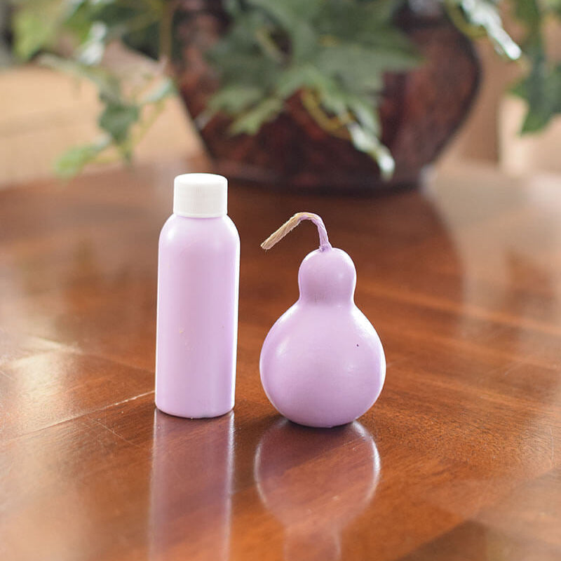 Paint bottle and gourd