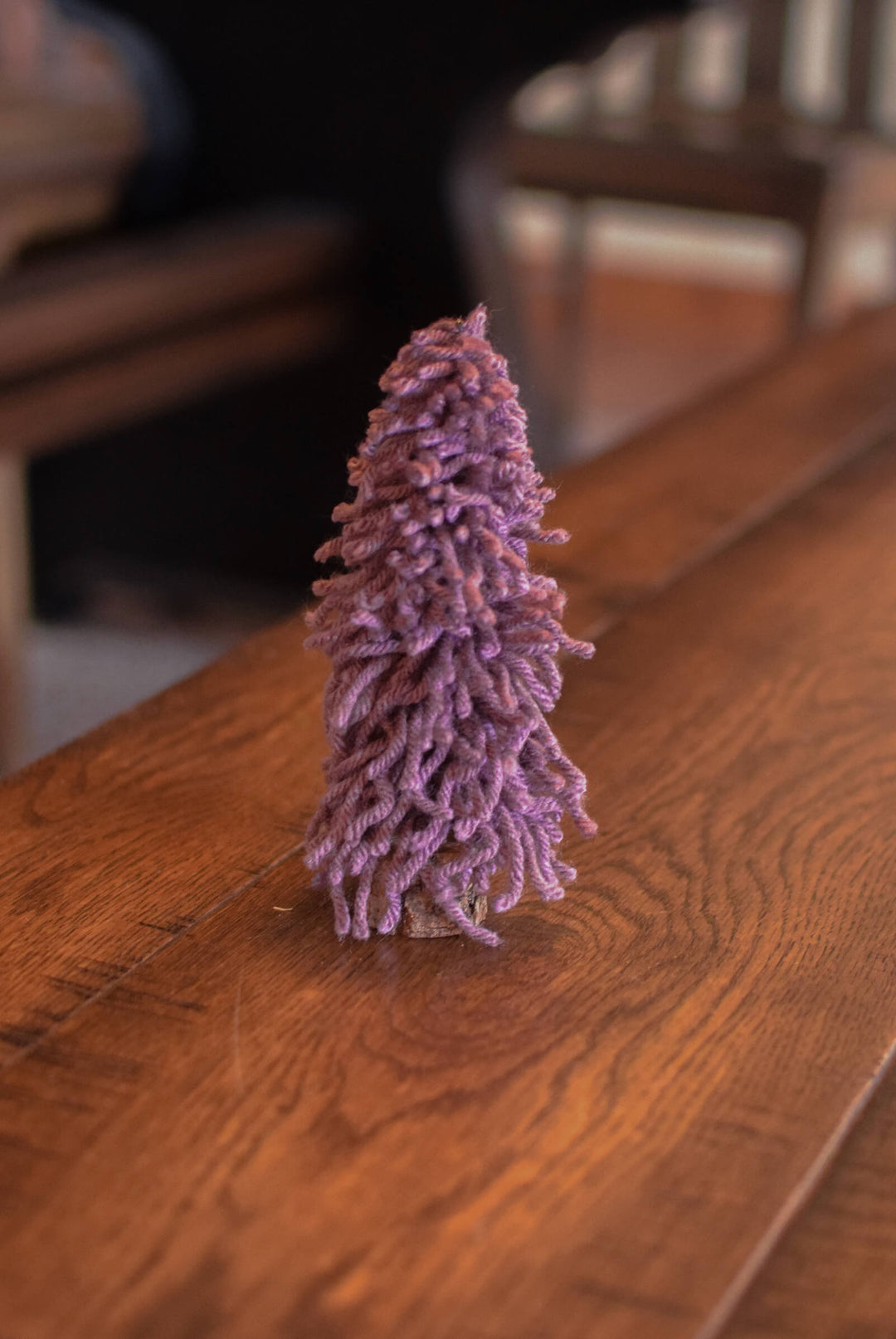 Spring Yarn Tree - Purple