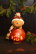 Philip the snow girl gourd  at Meadowbrooke Gourds