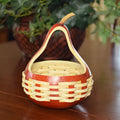 Small woven gourd basket