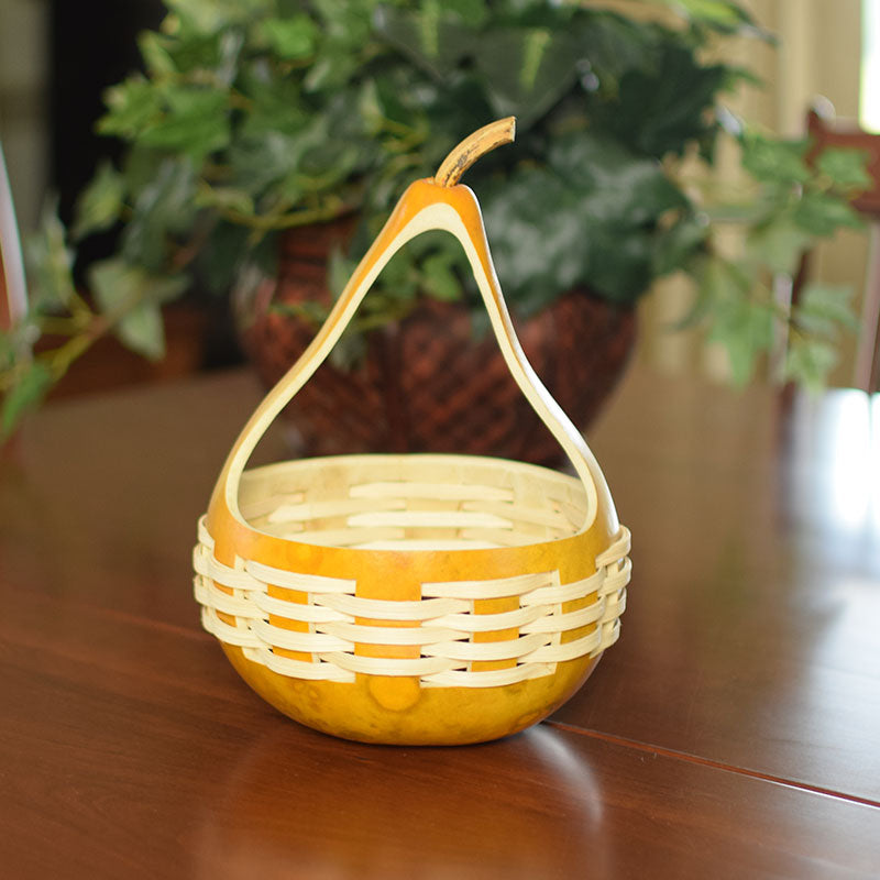 Small woven gourd bowl